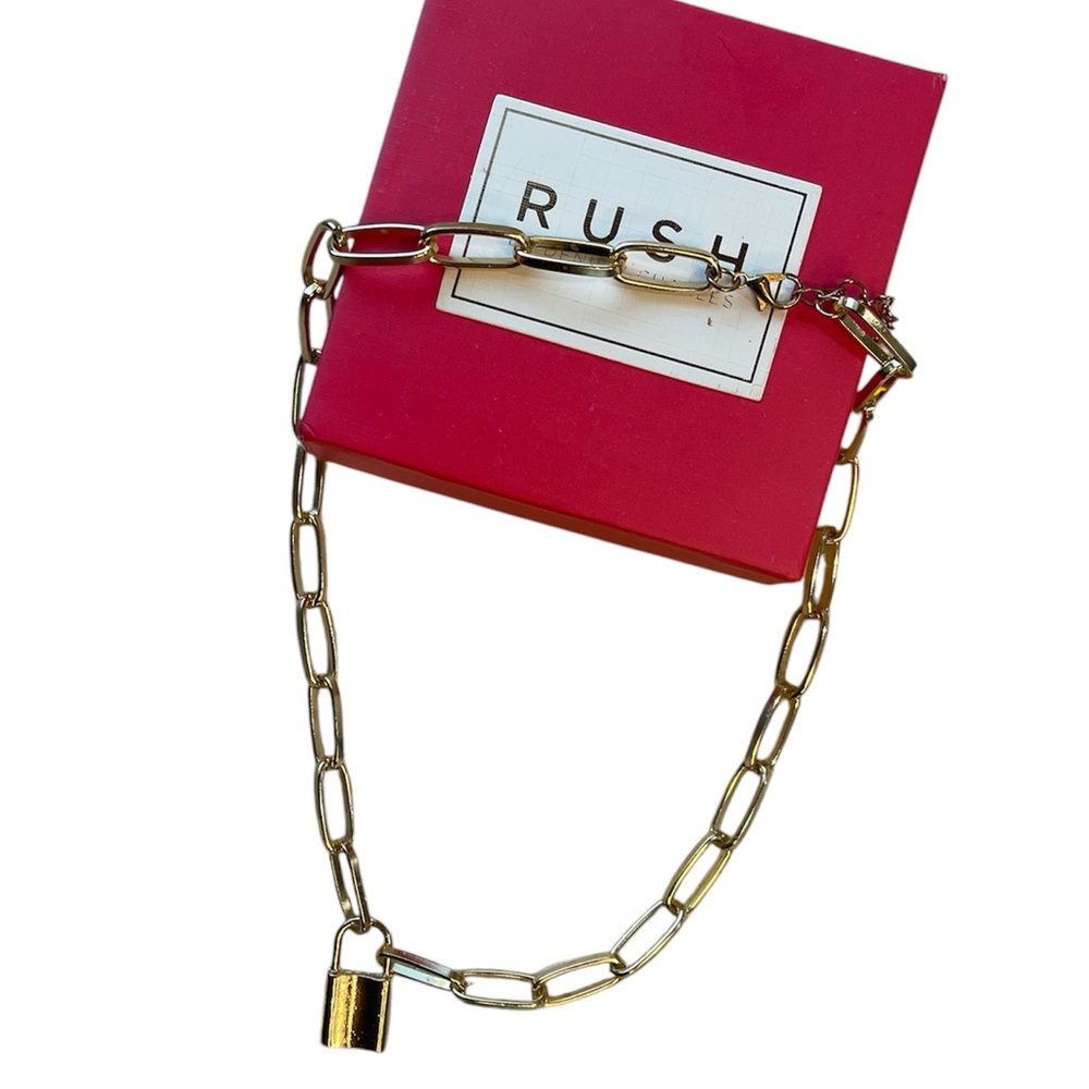 Rush Necklace Lock charm